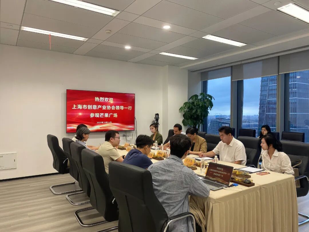 协会领导一行赴上海湘芒果文化投资有限公司调研交流